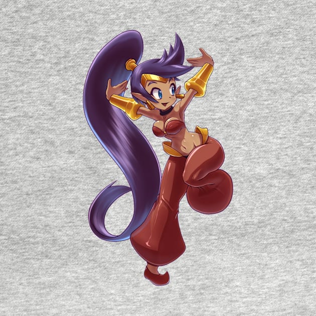 Dancing Shantae by Martinuve